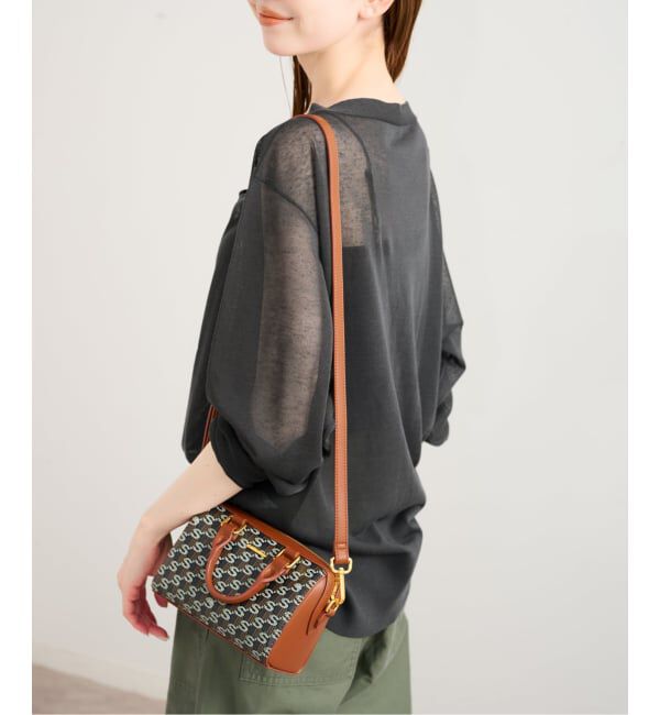 U by SPICK&SPAN「ウォッシャブルリネンブレンドシアーカーデ」|カーディガン|