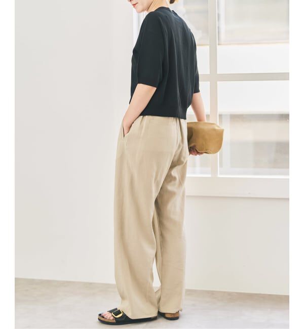Spick and Span「《手洗い可》ショートスリーブカーディガン」|カーディガン|