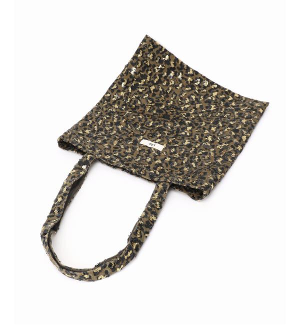 Spick and Span「Uhr / ウーア Sequin Leopard Tote」|トートバッグ|
