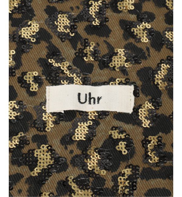 Spick and Span「Uhr / ウーア Sequin Leopard Tote」|トートバッグ|