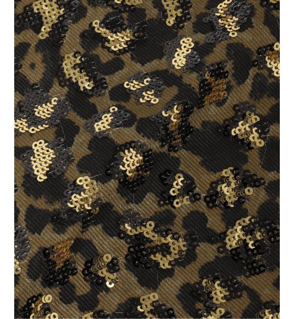 Spick and Span「Uhr / ウーア Sequin Leopard Tote」|トートバッグ|