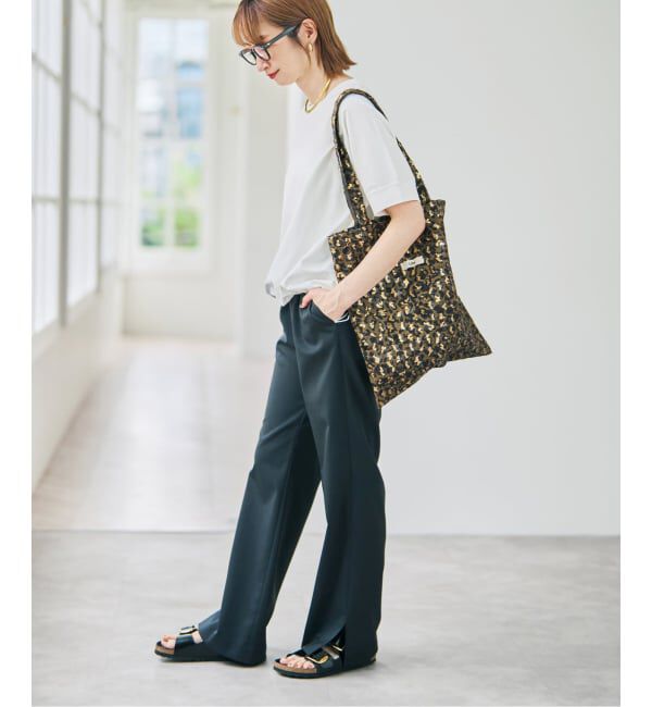 Spick and Span「Uhr / ウーア Sequin Leopard Tote」|トートバッグ|