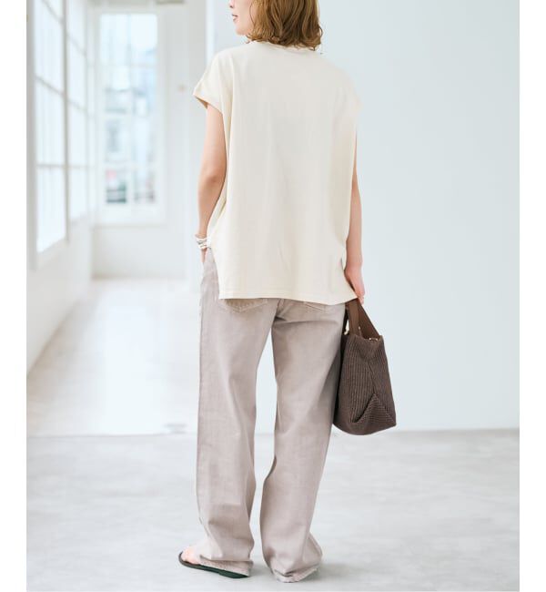 Spick and Span「《追加》upper hights/アッパーハイツ 別注BIG NO SLEEVE TEE*」|Tシャツ・カットソー|