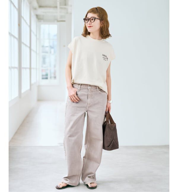 Spick and Span「《追加》upper hights/アッパーハイツ 別注BIG NO SLEEVE TEE*」|Tシャツ・カットソー|