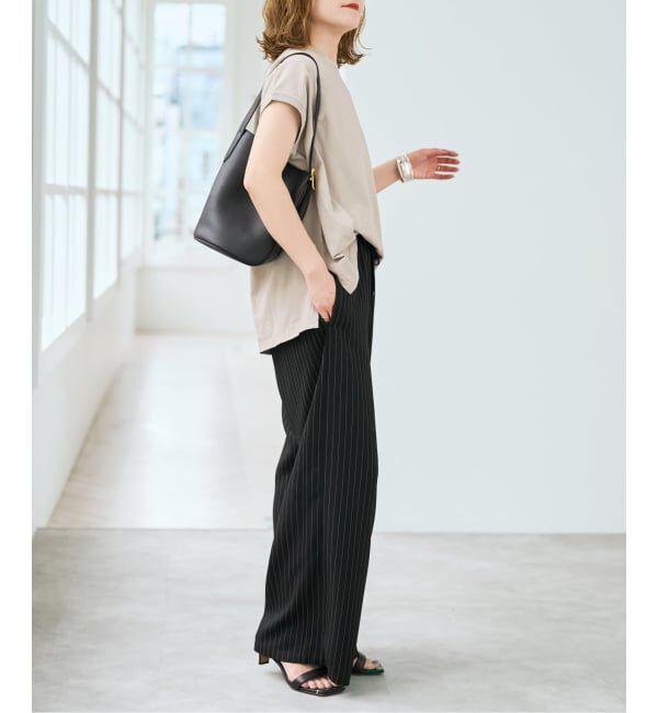 Spick and Span「《追加》upper hights/アッパーハイツ 別注BIG NO SLEEVE TEE*」|Tシャツ・カットソー|