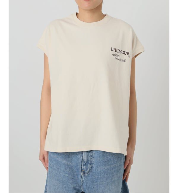 Spick and Span「《追加》upper hights/アッパーハイツ 別注BIG NO SLEEVE TEE*」|Tシャツ・カットソー|