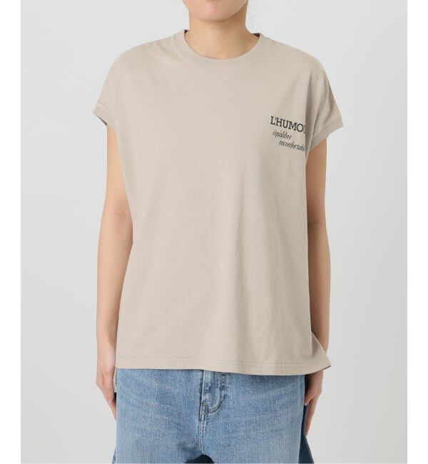 Spick and Span「《追加》upper hights/アッパーハイツ 別注BIG NO SLEEVE TEE*」|Tシャツ・カットソー|