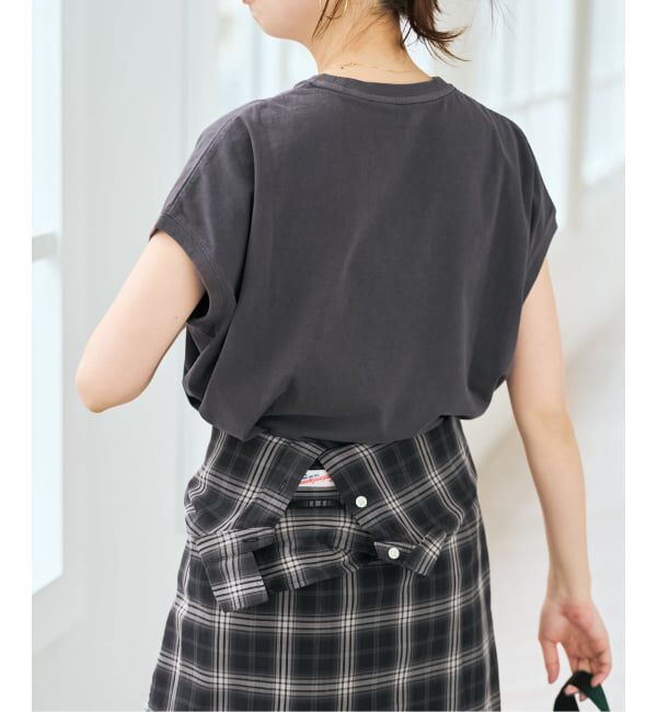 Spick and Span「《追加》upper hights/アッパーハイツ 別注BIG NO SLEEVE TEE*」|Tシャツ・カットソー|