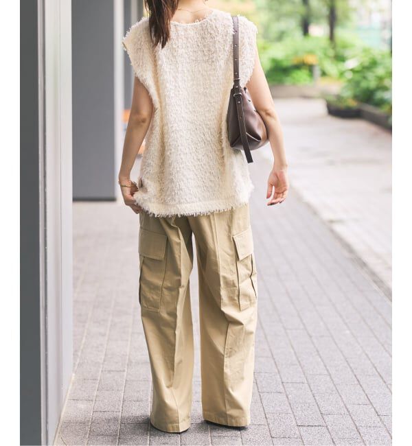 Spick and Span「コットンカーゴイージーパンツ」|カーゴ|