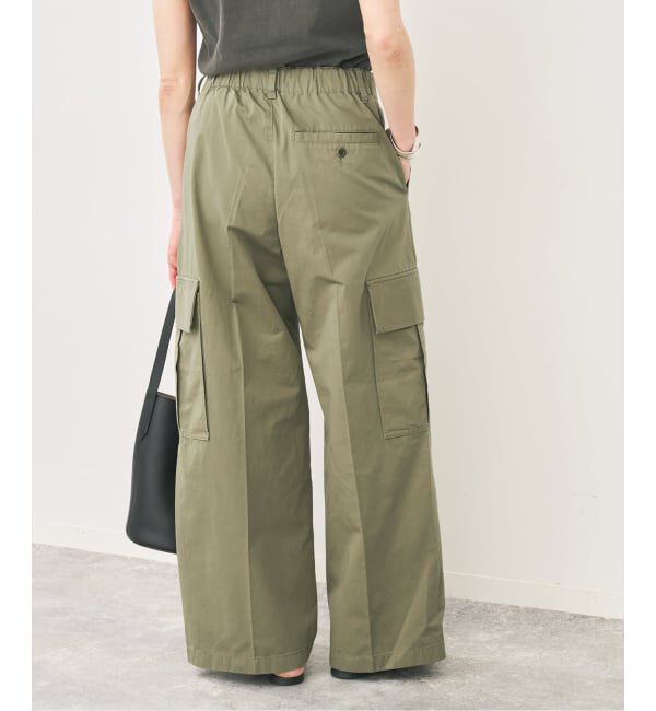 Spick and Span「コットンカーゴイージーパンツ」|カーゴ|