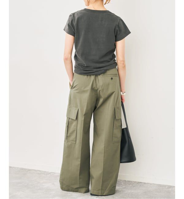Spick and Span「コットンカーゴイージーパンツ」|カーゴ|