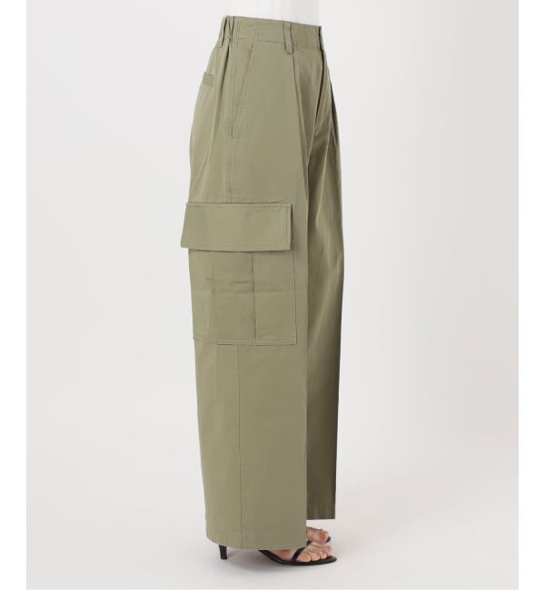 Spick and Span「コットンカーゴイージーパンツ」|カーゴ|