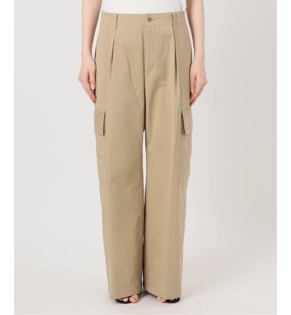 Spick and Span「コットンカーゴイージーパンツ」|カーゴ|