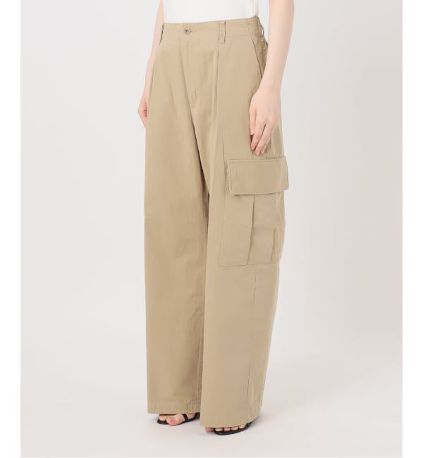 Spick and Span「コットンカーゴイージーパンツ」|カーゴ|