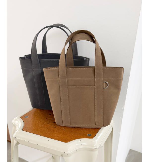 Spick and Span「JUST PICK IT ! FAKE LEATHER TOTE」|トートバッグ|