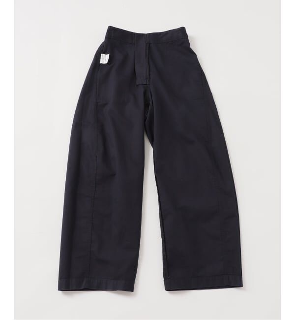 U by SPICK&SPAN「バレルレッグルーズベイカーパンツ」|カーゴ|