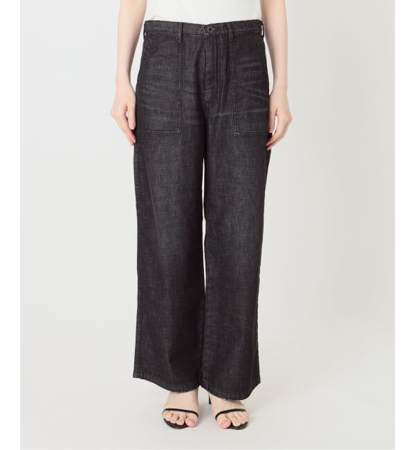 Spick and Span「5 1/2 PATCH LOOSEFIT DENIM」|デニム|