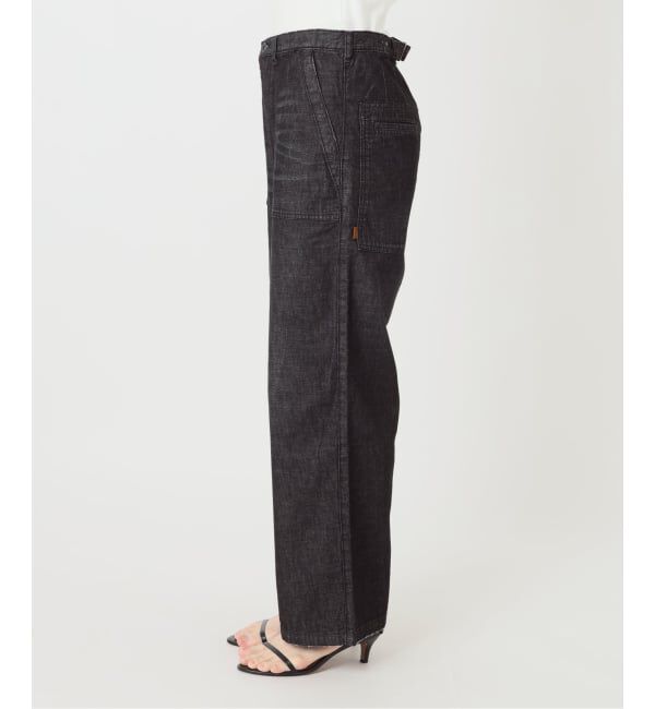 Spick and Span「5 1/2 PATCH LOOSEFIT DENIM」|デニム|