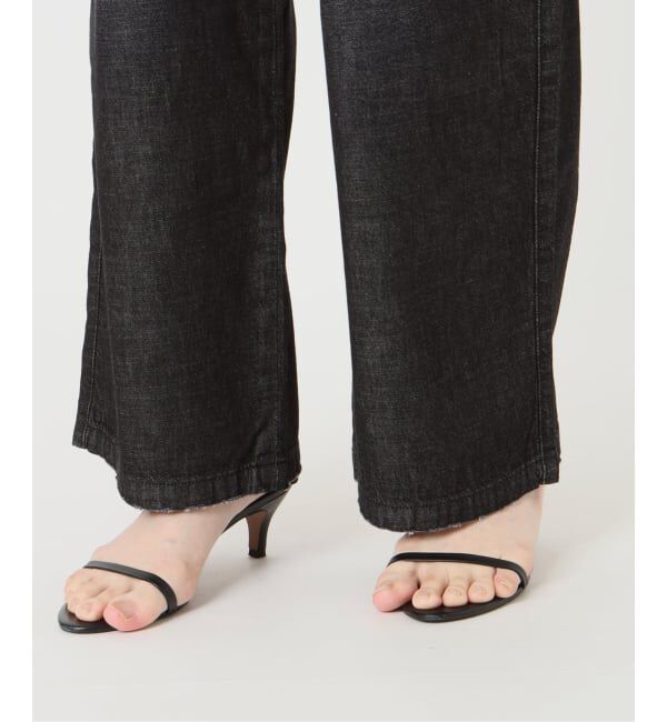 Spick and Span「5 1/2 PATCH LOOSEFIT DENIM」|デニム|