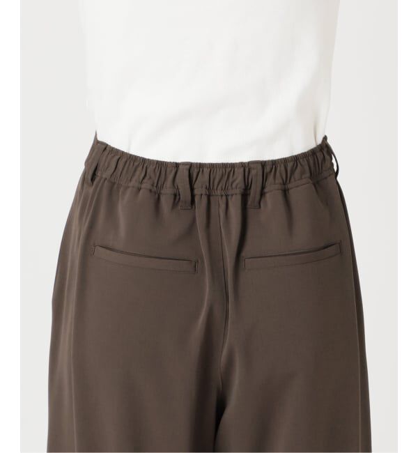 Spick and Span「ドライストレッチワイドパンツ」|スラックス|