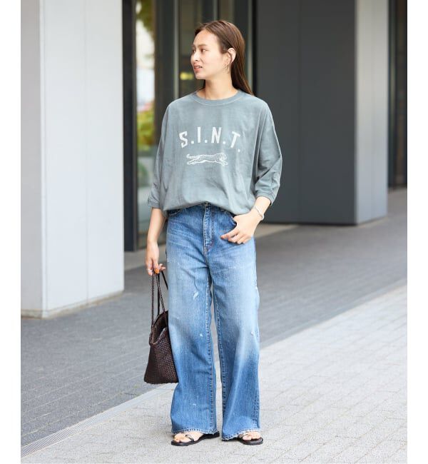 FRAMeWORK「GULFCOAST SPORTSWEAR 別注ドルマンスリーブTシャツ」|Tシャツ・カットソー|