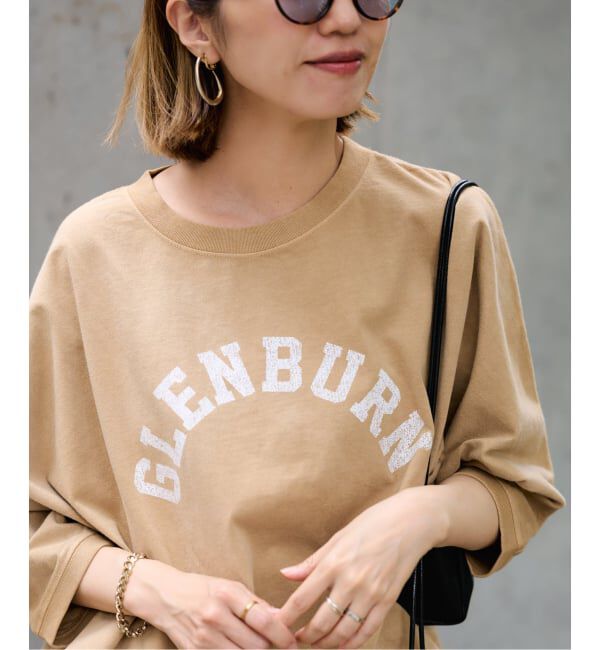 FRAMeWORK「GULFCOAST SPORTSWEAR 別注ドルマンスリーブTシャツ」|Tシャツ・カットソー|ベージュ