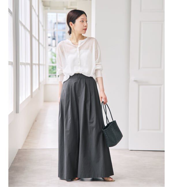 Spick and Span「タックボリュームパンツ」|その他|
