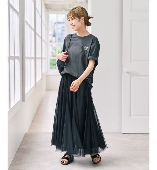 Spick and Span「《追加》チュールスカート」|スカート|