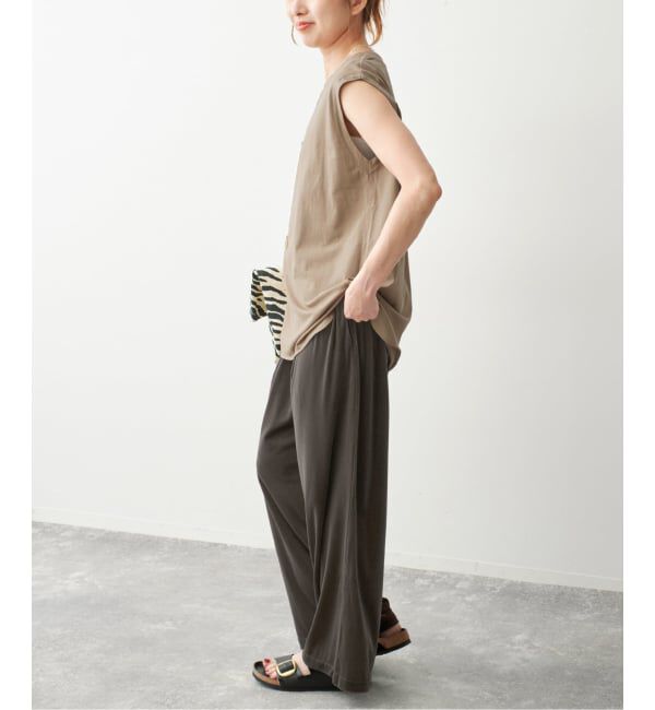 Spick and Span「《WEB限定》ベロアイージーパンツ」|その他|