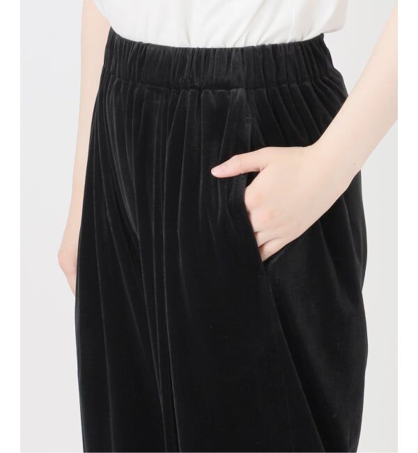 Spick and Span「《WEB限定》ベロアイージーパンツ」|その他|