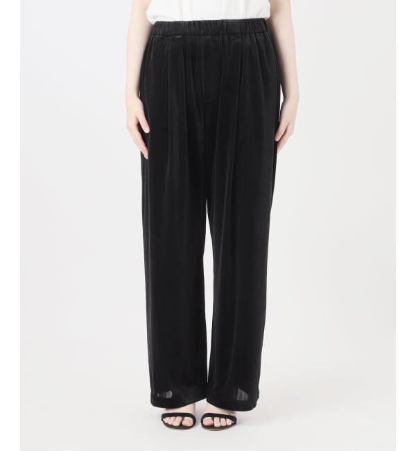 Spick and Span「《WEB限定》ベロアイージーパンツ」|その他|