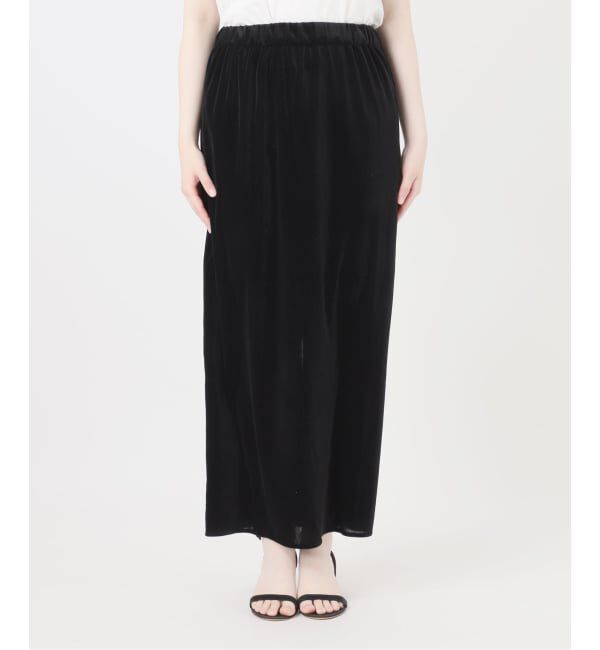 Spick and Span「ベロアイージースカート」|スカート|