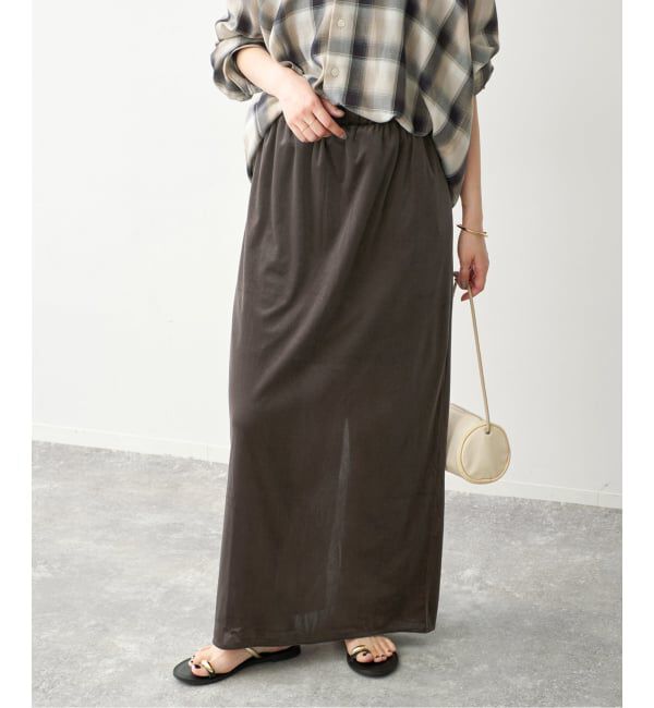 Spick and Span「ベロアイージースカート」|スカート|