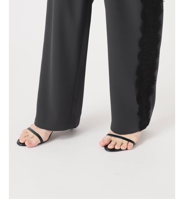 Spick and Span「ジョーゼットレースイージーパンツ」|その他|