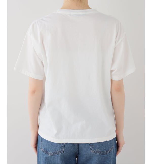 FRAMeWORK「≪追加≫カスレロゴプリントTシャツ」|Tシャツ・カットソー|