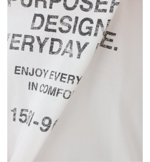 FRAMeWORK「≪追加≫カスレロゴプリントTシャツ」|Tシャツ・カットソー|