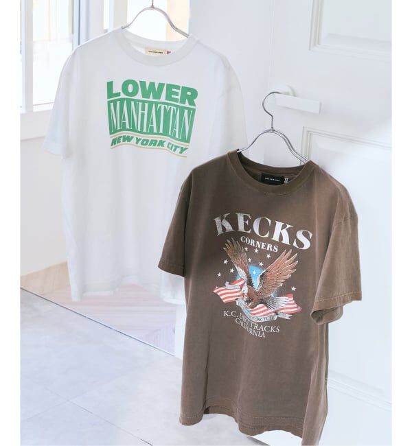 Spick and Span「《追加 / 2枚セット》GOOD ROCK SPEED / グッドロックスピード 別注PACKTEE」|Tシャツ・カットソー|ブラウン
