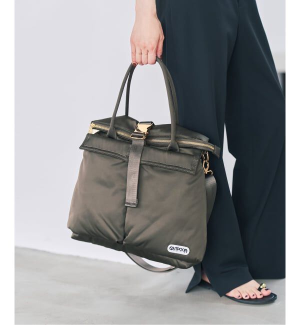 Spick and Span「《別注 / 追加予約》OUTDOOR PRODUCTS HELMET BAG*」|トートバッグ|カーキ