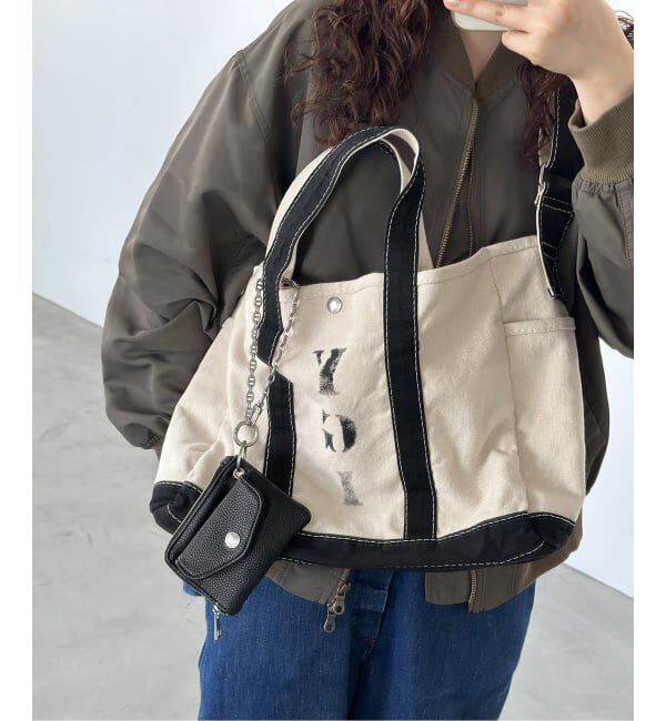 FRAMeWORK「≪WEB先行 / 追加予約≫YA GOOD IDEAS STENCIL SHOULDER トート 2」|トートバッグ|