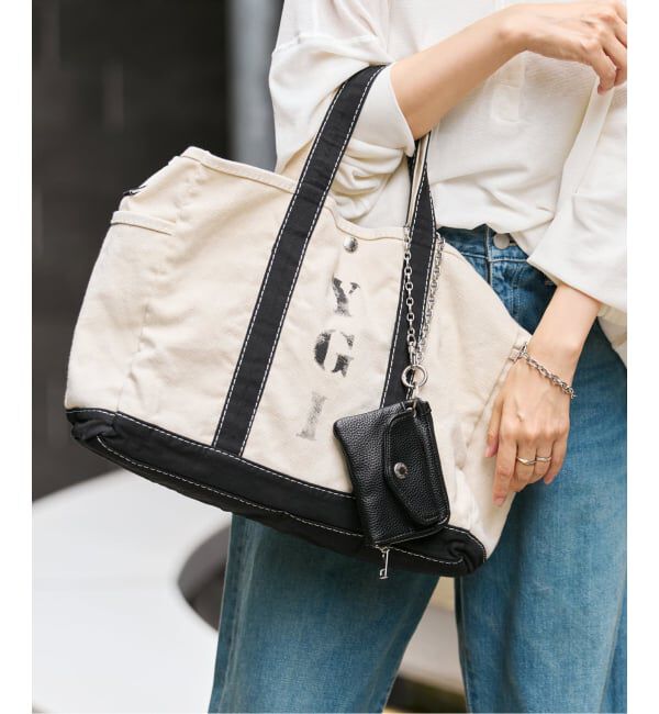FRAMeWORK「≪WEB先行 / 追加予約≫YA GOOD IDEAS STENCIL SHOULDER トート 2」|トートバッグ|