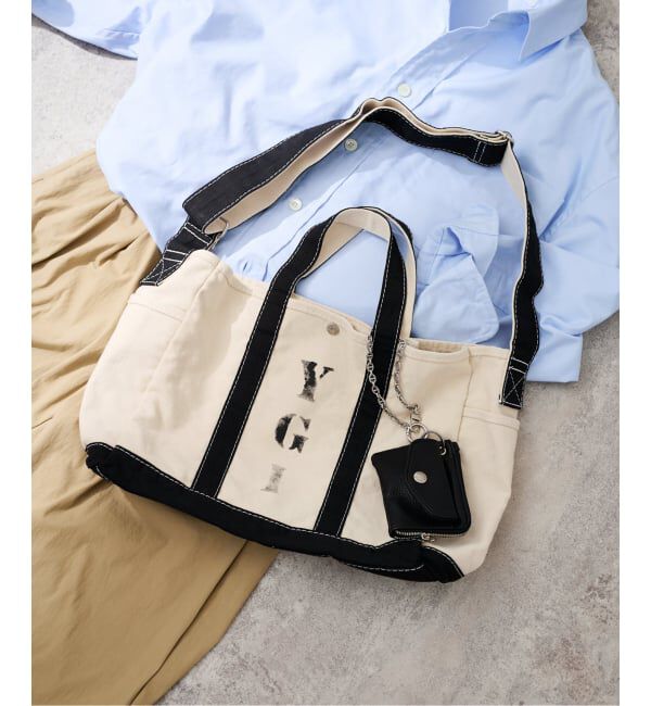 FRAMeWORK「≪WEB先行 / 追加予約≫YA GOOD IDEAS STENCIL SHOULDER トート 2」|トートバッグ|