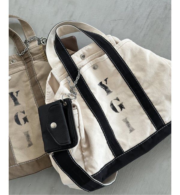 FRAMeWORK「≪WEB先行 / 追加予約≫YA GOOD IDEAS STENCIL SHOULDER トート 2」|トートバッグ|