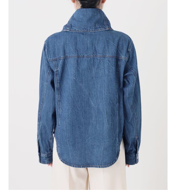 NOBLE「SERGE/サージ SAILOR COLLAR JACKET」|デニムジャケット|