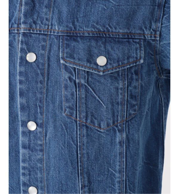 NOBLE「SERGE/サージ SAILOR COLLAR JACKET」|デニムジャケット|