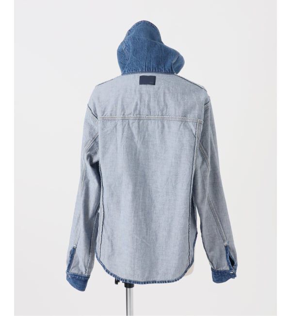 NOBLE「SERGE/サージ SAILOR COLLAR JACKET」|デニムジャケット|