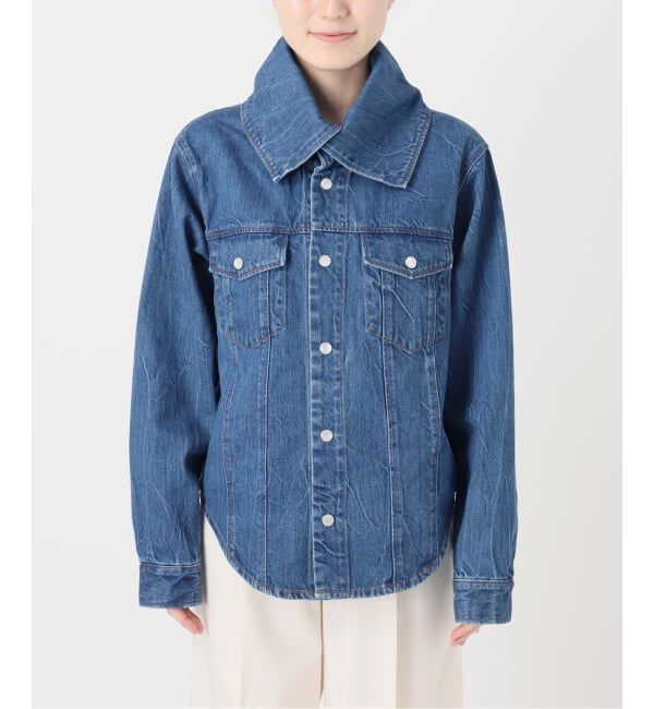 NOBLE「SERGE/サージ SAILOR COLLAR JACKET」|デニムジャケット|