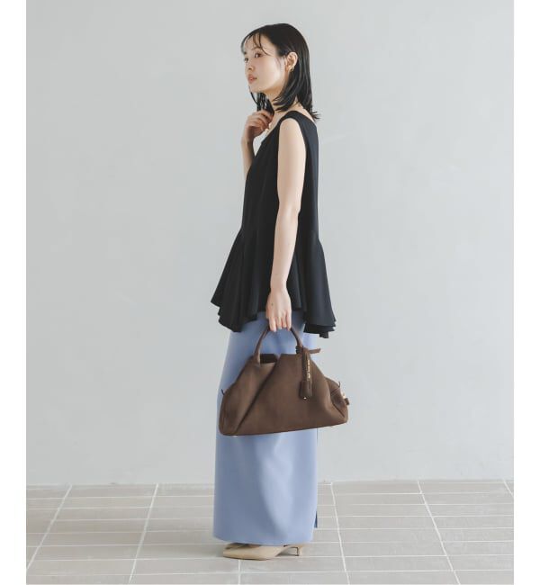 NOBLE「《別注カラーあり》mica della valle/ミカデラヴァッレ obliqua boston grande」|ボストンバッグ|