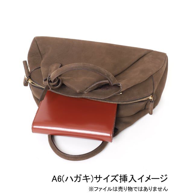 NOBLE「《別注カラーあり》mica della valle/ミカデラヴァッレ obliqua boston grande」|ボストンバッグ|