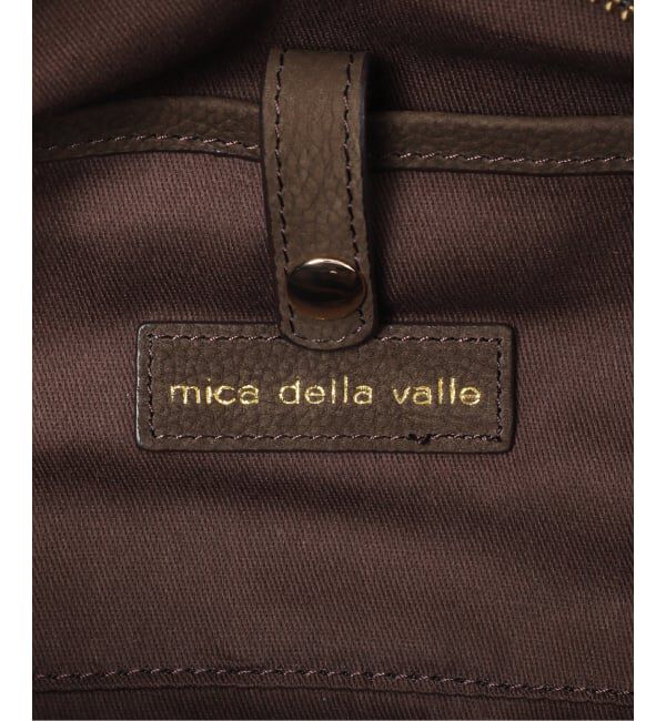 NOBLE「《別注カラーあり》mica della valle/ミカデラヴァッレ obliqua boston grande」|ボストンバッグ|