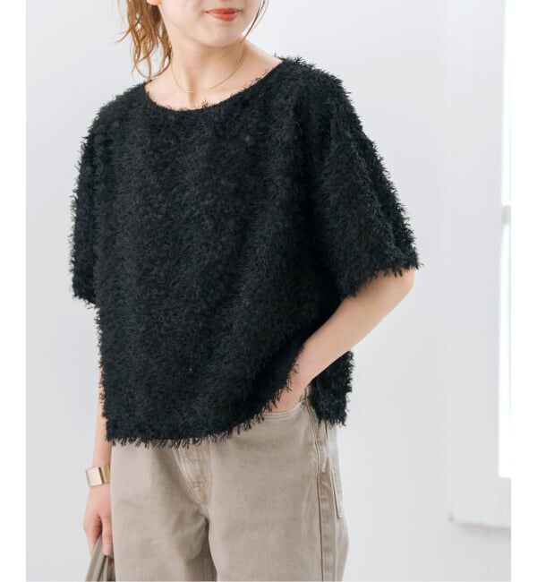 Spick and Span「《追加2》フェザーライクTブラウス」|シャツ・ブラウス|